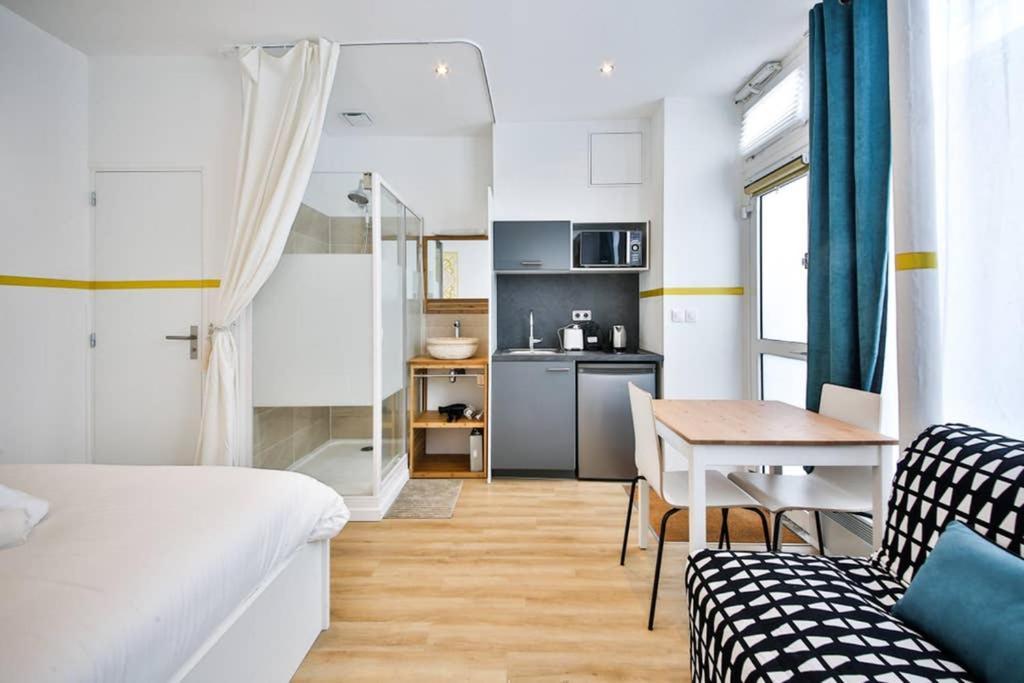 Cosy Independant Studio Proche Gare Et Jardin Paris Luaran gambar